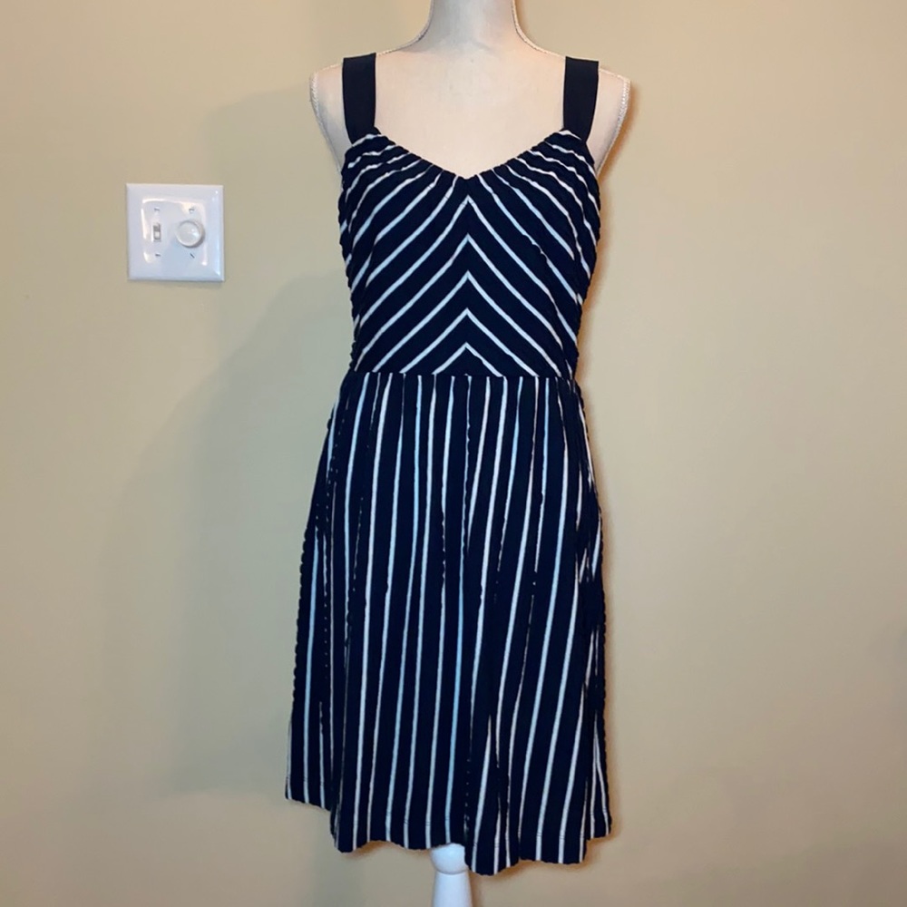 LOFT Stripy Strappy Summer Dress